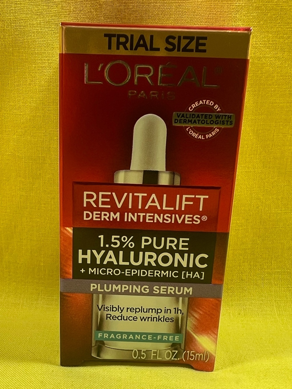 L'Oreal Revitalift Derm Intensives Serum  0.5 trail size